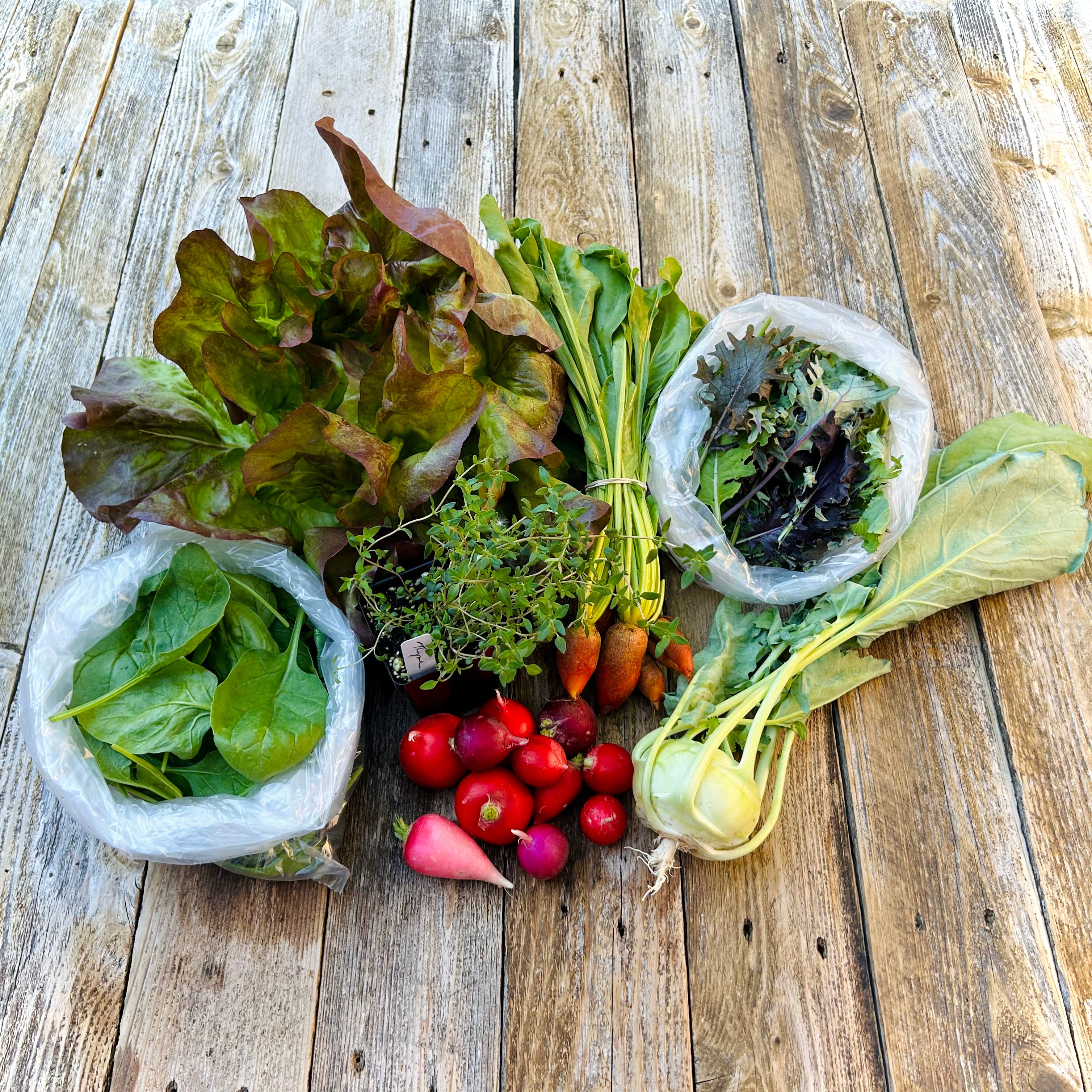Pre-Packed Seasonal Farm Box