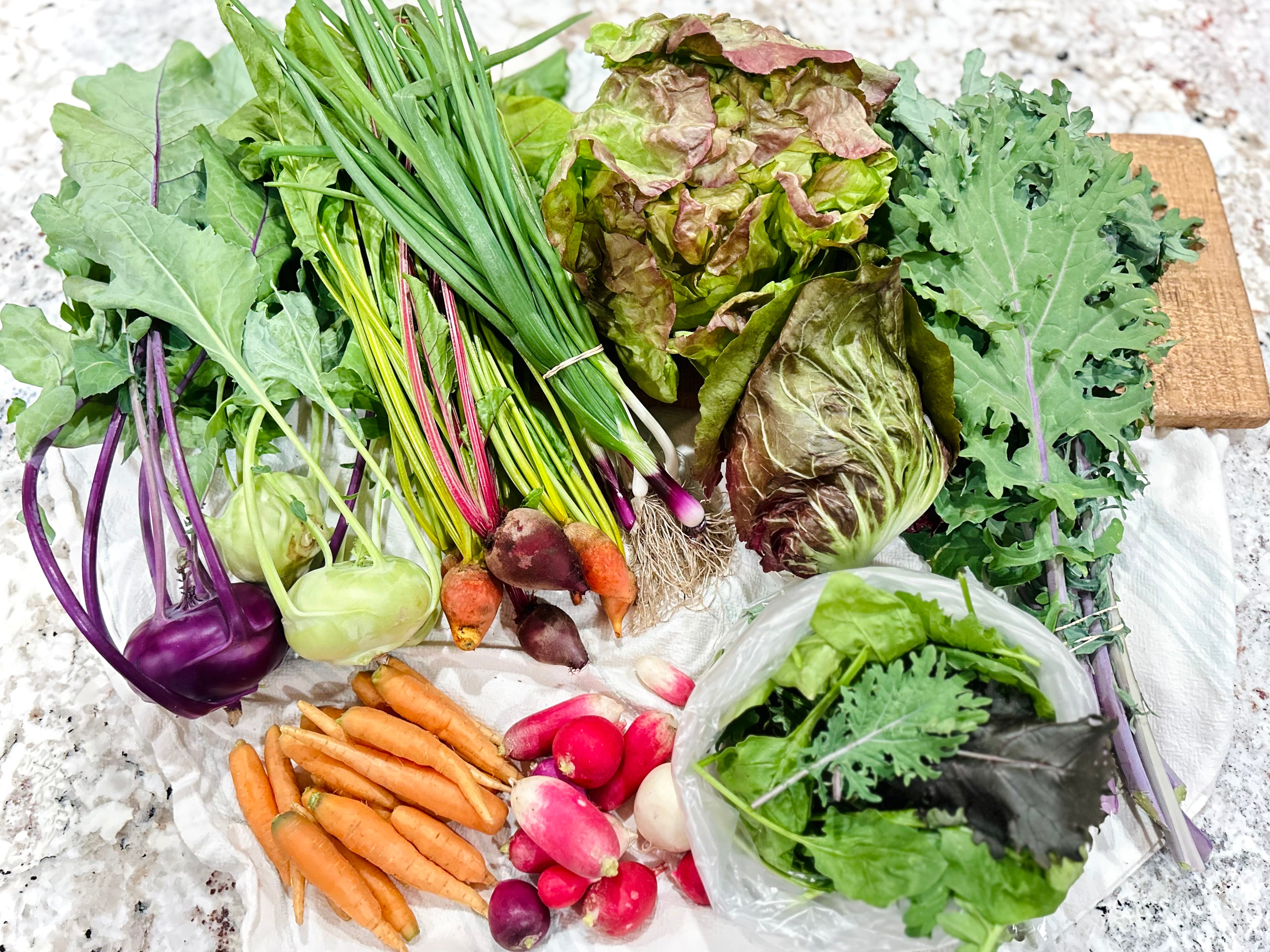 Pre-Packed Seasonal Farm Box